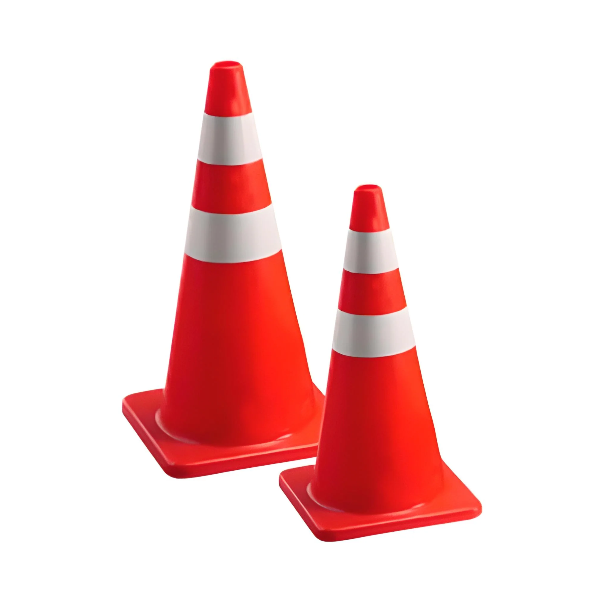 CONO 28' CON DOBLE CINTA REFLECTIVA