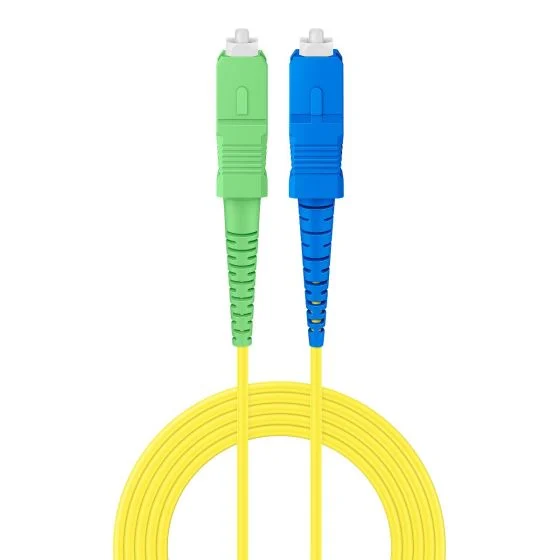 JUMPER F.O SM SC/APC-SC/UPC 3MM 10 MTS. AMARILLO